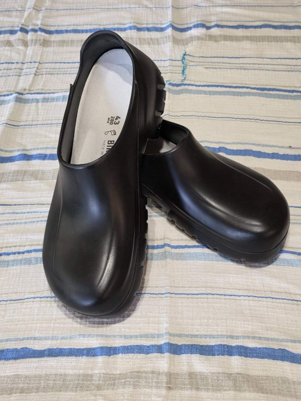 Birkenstock Professional Black Slip-Resistant Clogs For Men Size 43 (M10) CE Cer